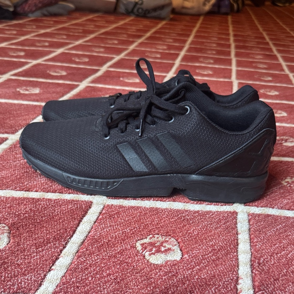 Adidas Men's ZX Flux Torsion Triple Black Sneakers